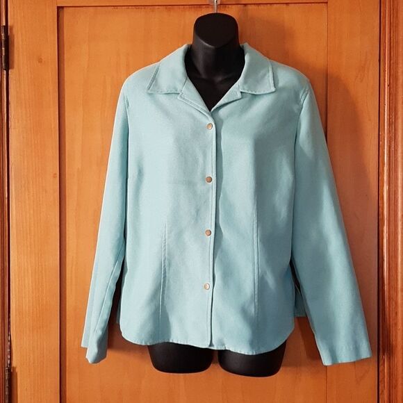Requirements Light Aqua Jacket - Picture 1 of 11